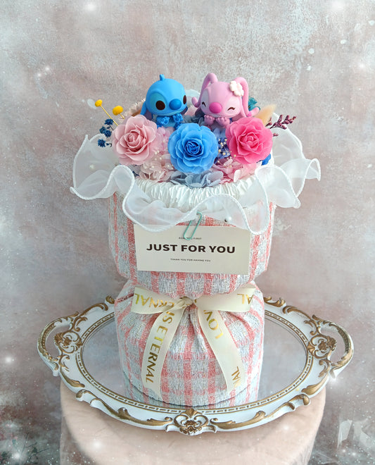 🌸(現貨)吏迪仔&安琪保鮮花小香風花束