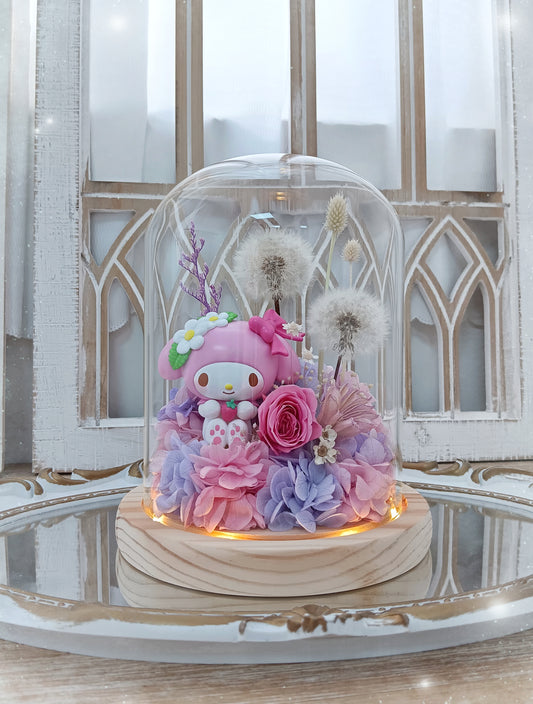 🌸(現貨)Melody保鮮花蒲公英玻璃瓶