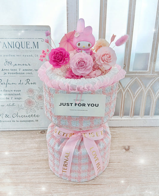 🌸(現貨)Melody保鮮花小香風花束